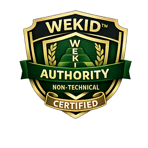 WEKID Authority Non-Technical badge