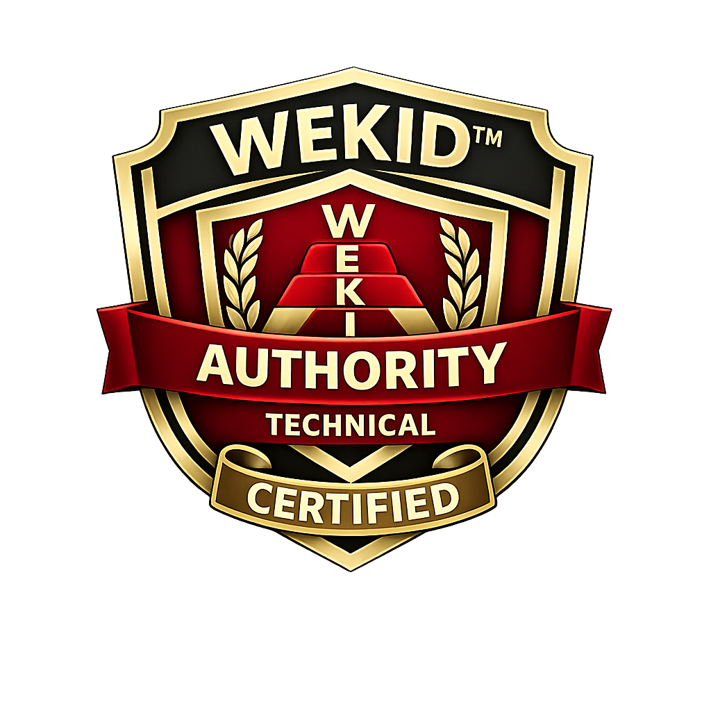 WEKID Authority Technical badge